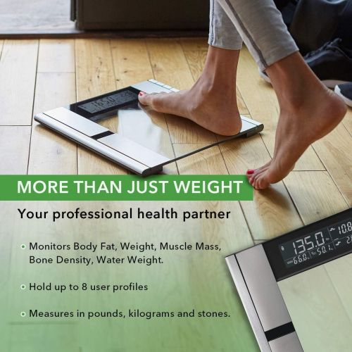  Vitagoods Form Fit Digital Scale and Body Analyzer