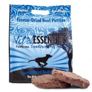 Vital Essentials Freeze-Dried Beef Patties Grain Free Limited Ingredient Dog Food, 1 Pound 14 Ounce Bag