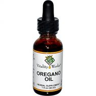 Vitality Works, Oregano Oil, 1 fl oz (30 ml) - 2pc