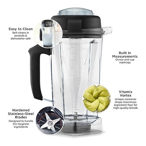 바이타믹스 Vitamix Container, 64 oz. -60865, 64 Ounce, Clear