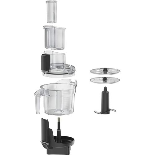 바이타믹스 Vitamix 12-Cup Food Processor Attachment with SELF-DETECT™, Compatible with Ascent and Venturist Series, Black