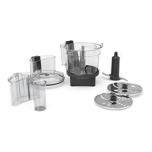 바이타믹스 Vitamix 12-Cup Food Processor Attachment with SELF-DETECT™, Compatible with Ascent and Venturist Series, Black