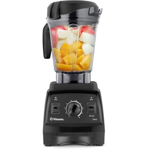 바이타믹스 Vitamix, Black 7500 Blender, Professional-Grade, 64 oz. Low-Profile Container