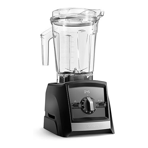 바이타믹스 Vitamix Black A2300 Ascent Series Smart Blender, Professional-Grade, 64 oz. Low-Profile Container, 64 fl oz