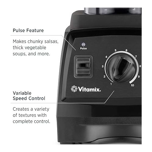 바이타믹스 Vitamix Certified Reconditioned Next Generation Blender, Black (Renewed Premium)