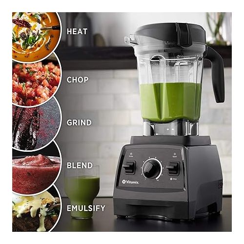 바이타믹스 Vitamix Certified Reconditioned Next Generation Blender, Black (Renewed Premium)