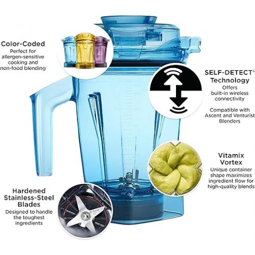 바이타믹스 Vitamix 48-ounce Blending Container - Blue