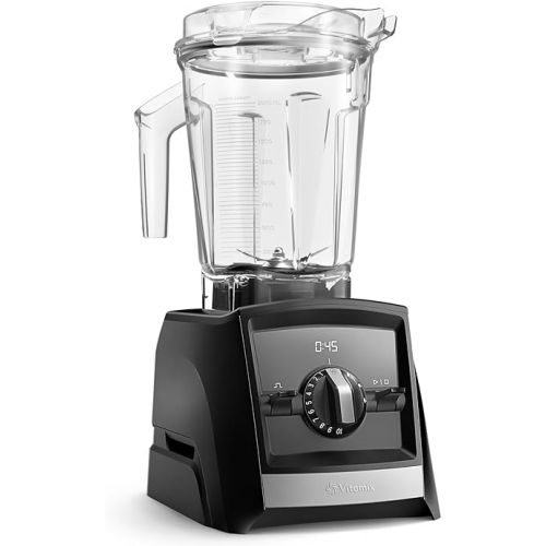 바이타믹스 Vitamix A2500 Ascent Series Smart Blender, Professional-Grade, 64 oz. Low-Profile Container, Black (Renewed)