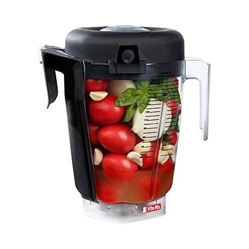 바이타믹스 Vitamix 1.5 Gallon Compact Food Blender with Lid, Lid Plug, and Blade Assembly, Clear