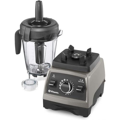 바이타믹스 Vitamix Pro 750 Heritage Series, Professional-Grade, 64 oz. Low-Profile Container Bundle with The Vitamix Cookbook - 250 Delicious Whole Food Recipes (Pearl Gray)