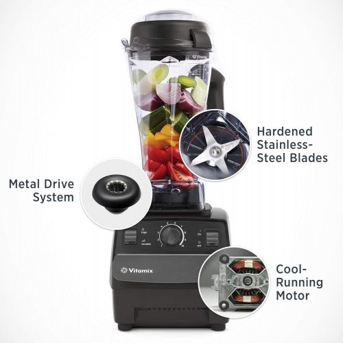 바이타믹스 [아마존핫딜][아마존 핫딜] Vitamix 5200 Blender Professional-Grade, Self-Cleaning 64 oz Container, Black - 001372