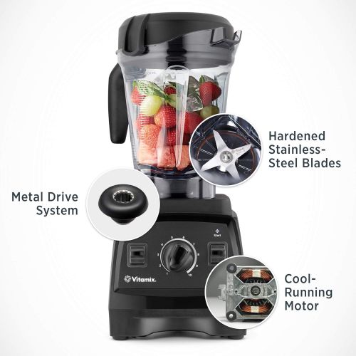 바이타믹스 Vitamix 7500 Blender, Professional-Grade, 64 oz. Low-Profile Container, Black