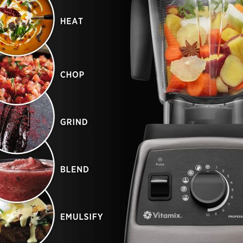 바이타믹스 Vitamix Professional Series 750 Blender, Professional-Grade, 64 oz. Low-Profile Container, Heritage