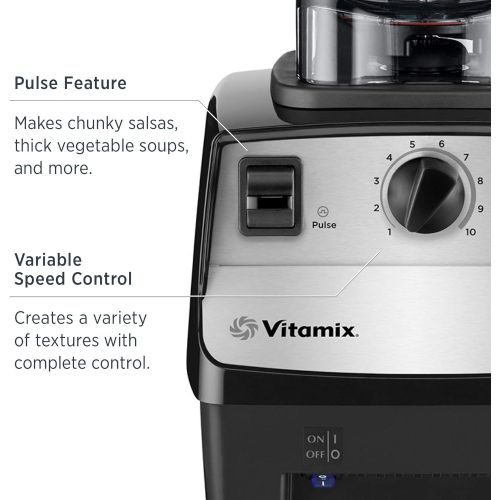 바이타믹스 Amazon Renewed Vitamix 5300 Blender, Professional-Grade, 64 oz. Low-Profile Container, Red (Renewed)