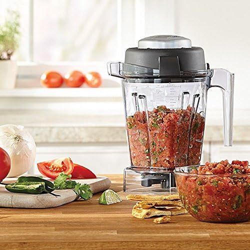 바이타믹스 Vitamix 15255 Tritan Copolyester Containers with Wet Blade and Lid,Clear