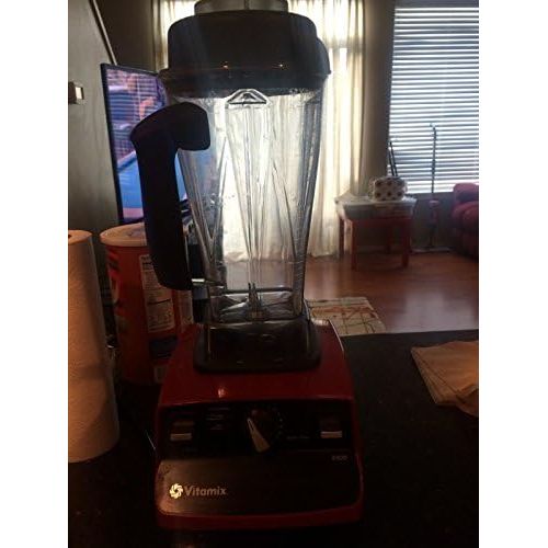 바이타믹스 Vitamix 6300: Featuring 3 Pre-Programmed Settings, Variable Speed Control, and Pulse Function . Includes Savor Recipes Book , DVD and Spatula. (RED)