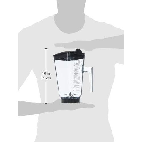 바이타믹스 Vitamix 15504 48 oz Commercial NSF Wet Blade and Lid Vita Mix Standard Clear Stackable Container 48oz,