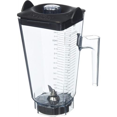 바이타믹스 Vitamix 15504 48 oz Commercial NSF Wet Blade and Lid Vita Mix Standard Clear Stackable Container 48oz,