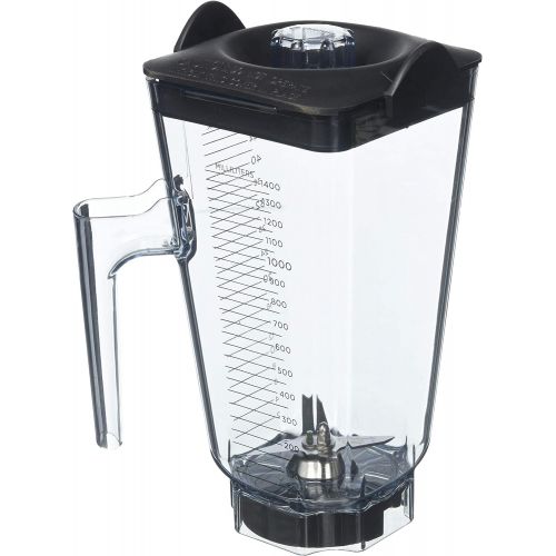 바이타믹스 Vitamix 15504 48 oz Commercial NSF Wet Blade and Lid Vita Mix Standard Clear Stackable Container 48oz,