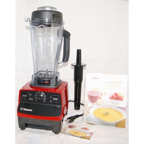 바이타믹스 Vitamix 5200 Series Blender 64 Oz, RED 7 Yr Warranty