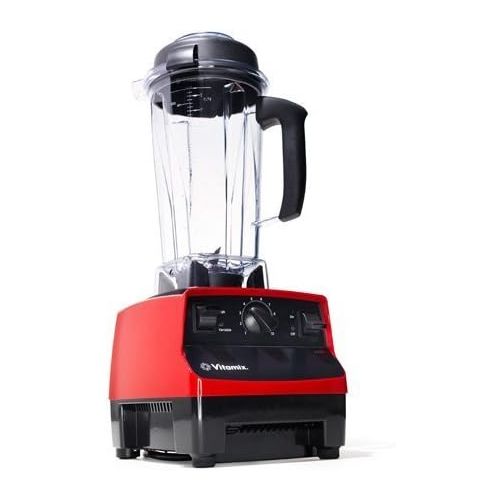 바이타믹스 Vitamix 5200 RED - 7 YR Warranty Variable Speed Countertop Blender with 2 HP Motor and 64-Ounce Jar