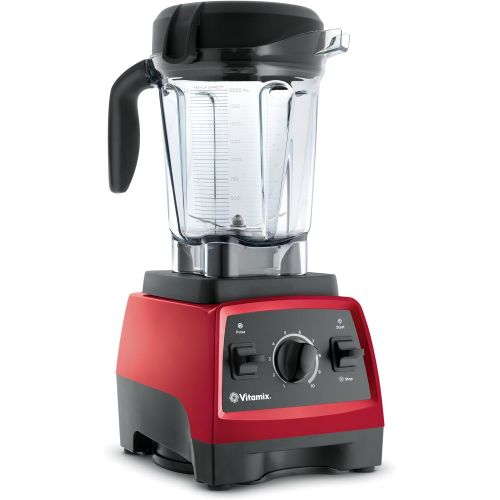 바이타믹스 Vitamix, Red 7500 Blender, Professional-Grade, 64 oz. Low-Profile Container