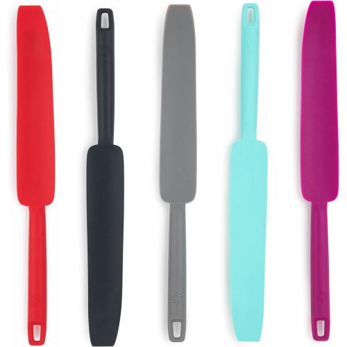 바이타믹스 Vitamix Silicone Blender Spatula, Slim Blade Scraper Accessory Designed to Reach Under Vitamix Blender Blades - Durable Slip-Resistant Silicone Rubber Grip - Vitamix Accessories -