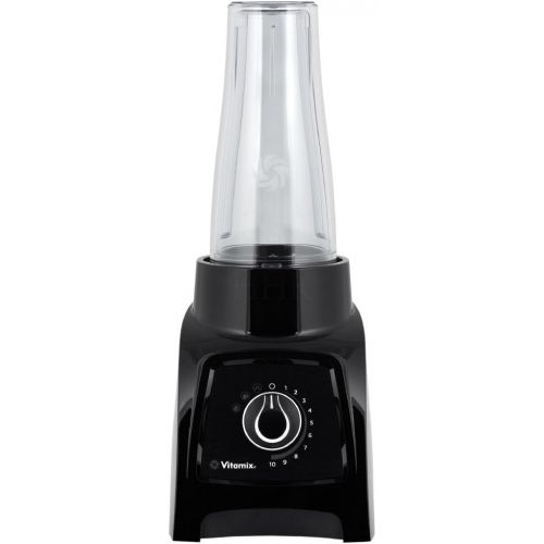 바이타믹스 Vitamix S50 Black 40 Ounce Blender with Two 20 Ounce Travel Cups