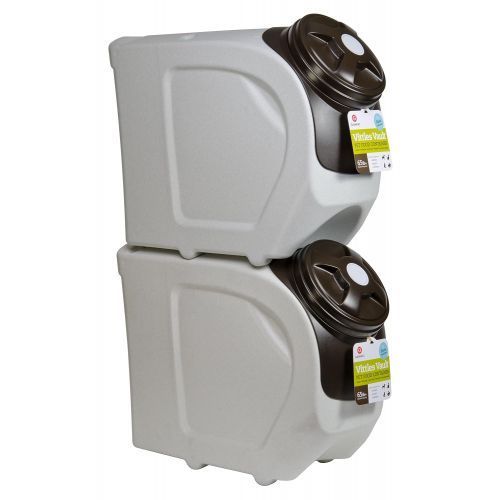  Vittles Vault Stackable Home Collection Containers for Pet Food