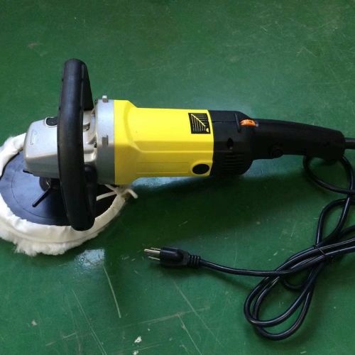  Cottcuboaba 1400W 110V Car Cleaning Electric 6 Variable Speed Car Polisher Buffer Waxer US Plug Black & Yellow
