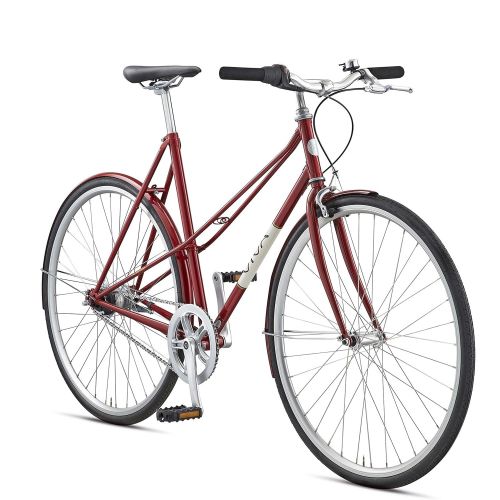  Viva Legato 7 Mixte Womens City Bike, 700c Wheels, 50 or 53cm Frame, Red