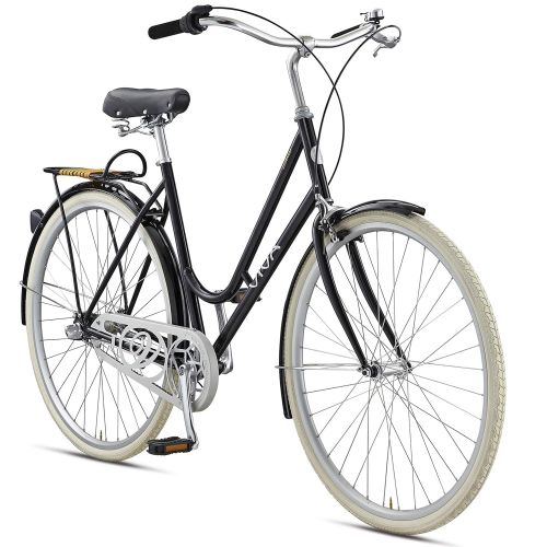  Viva Dolce 3 Womens City Bike with Internal hub, 28 inch Wheels, 47 or 52 cm Frame, Black
