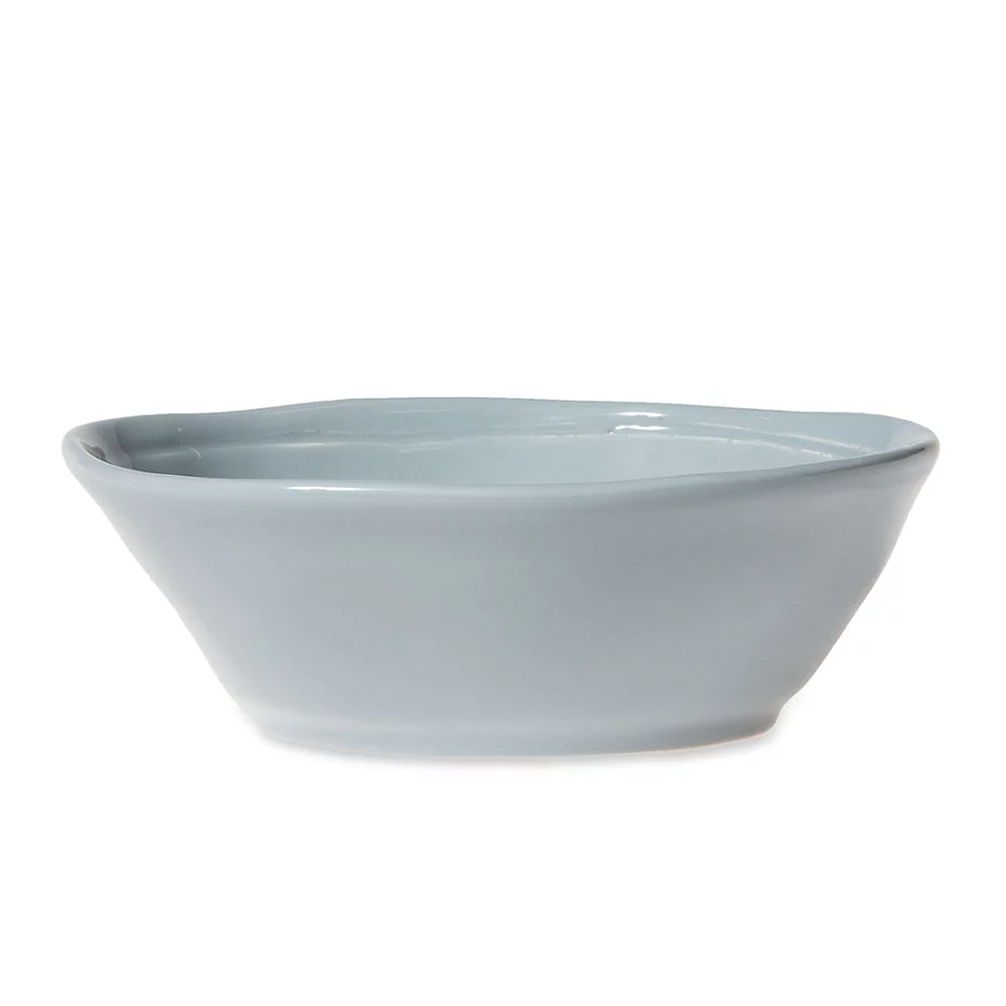  Viva by VIETRI viva by VIETRI Fresh Small Oval Bowl in Grey