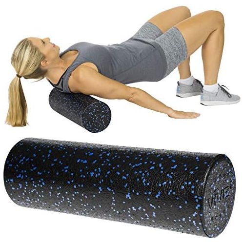  Vive Foam Roller - High Density Mini Massage Stick for Back, Firm Trigger Point, Yoga, Physical Therapy and Exercise - Round Massager for Leg, Calf, Deep Muscle Tissue Full Body St