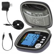 Vive Precision Blood Pressure Machine - Heart Rate Monitor - Automatic BPM Upper Arm Cuff - Sphygmomanometer for Hypertension and Accurate Pulse