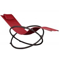 Vivere ORBL1-TT Orbital Lounger Outdoor Rocking Chair, True Turquoise