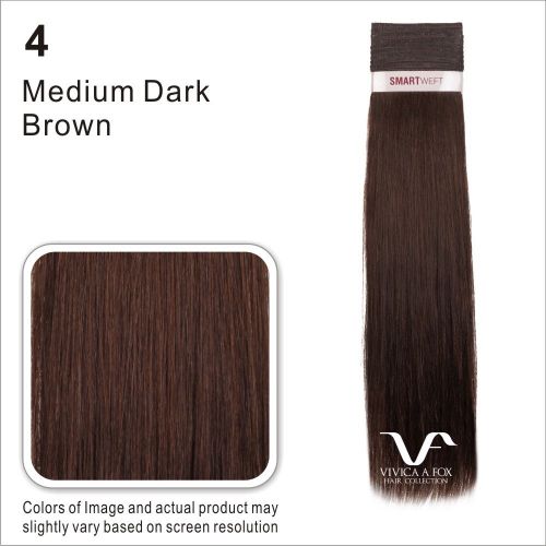  Vivica A. Fox SMWYK18 SMART WEFT 18 Inch Remi Human Hair Extension in Color 4