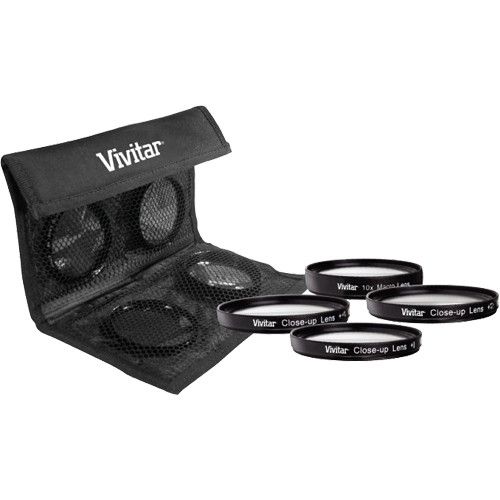  Vivitar 40.5mm Close Up Macro Lens Kit