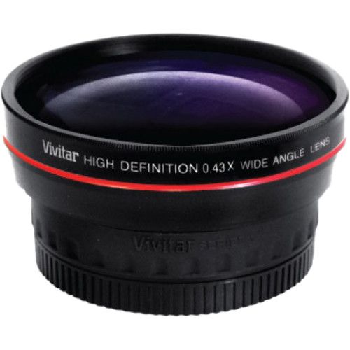  Vivitar 52mm 0.43x Wide Angle Attachment Lens