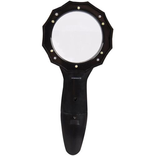  Vivitar 2.5x / 3x Magnifying Glass with 6 LED Lights (2-Pack)