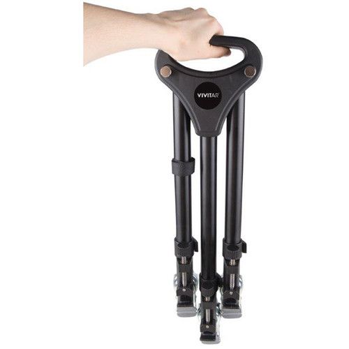  Vivitar VIV-VPT-500 Professional Video Tripod Dolly