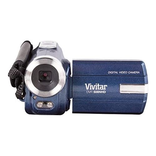  Vivitar DVR508NHD-BLU DVR-508 4X Digital Zoom Video Recorder, Styles and Colors May Vary , Blue
