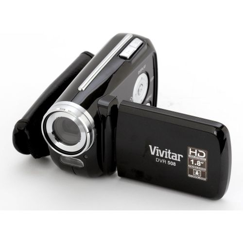  Vivitar DVR508NHD-BLU DVR-508 4X Digital Zoom Video Recorder, Styles and Colors May Vary , Blue