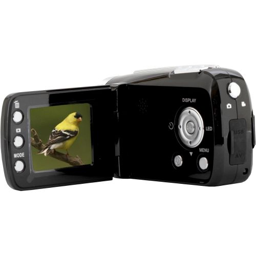  Vivitar 12 MP Digital Camcorder with 4X Digital Zoom Video Camera with 1.8-Inch LCD Screen, Colors and Styles May Vary