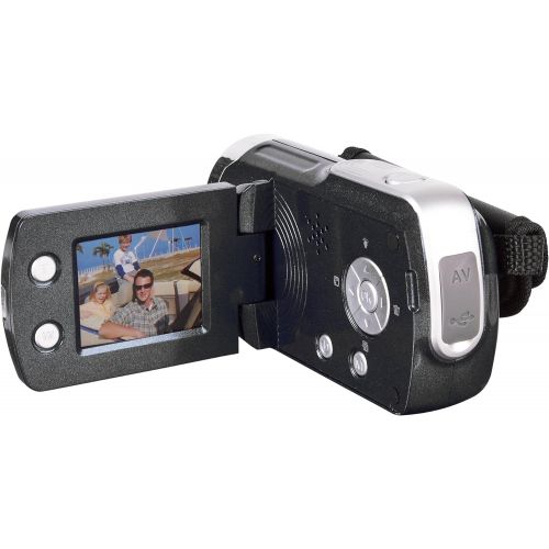  Vivitar 12 MP Digital Camcorder with 4X Digital Zoom Video Camera with 1.8-Inch LCD Screen, Colors and Styles May Vary