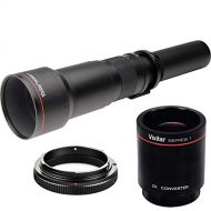 Vivitar 650-1300mm f/8-16 SERIES 1 Telephoto Zoom Lens for Nikon D40, D60, D90, D200, D300, D300s, D3, D3s, D3x, D700, D3000 & D5000 Digital SLR Cameras