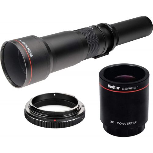  Vivitar 650-1300mm f/8-16 SERIES 1 Telephoto Zoom Lens for Nikon D40, D60, D90, D200, D300, D300s, D3, D3s, D3x, D700, D3000 & D5000 Digital SLR Cameras