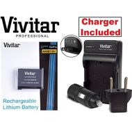 Lithium Ion AHDBT-501 Vivitar Battery & Rapid Charger for GoPro HD HERO5 Hero-5