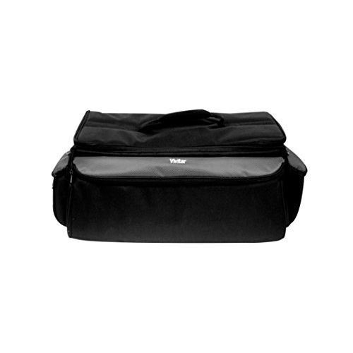  Vivitar VIV-RGC-12 Deluxe Pro Camera Camcorder Rugged Carrying Case, X-Large (Black)