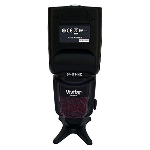  Vivitar DF-583 18-180mm Power Zoom DSLR Flash for Nikon